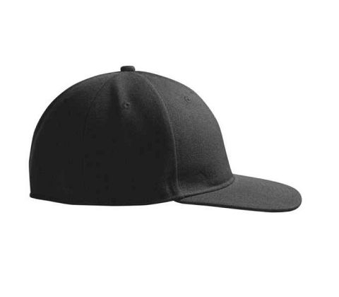 Kasket - Køb Uld-look cap med flad skygge
