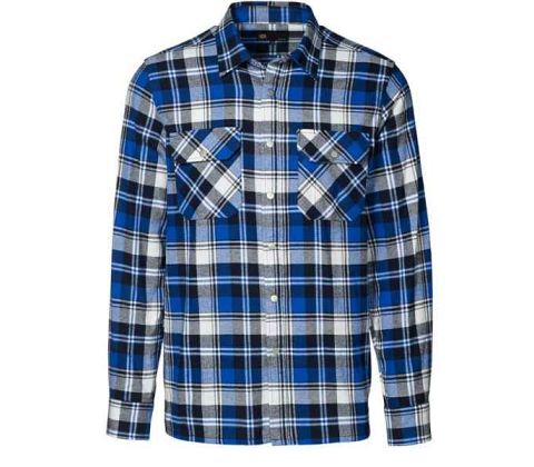 Skovmandsskjorte blå