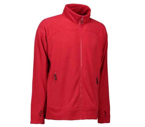 Fleece - Køb fleece cardigan ID0806  