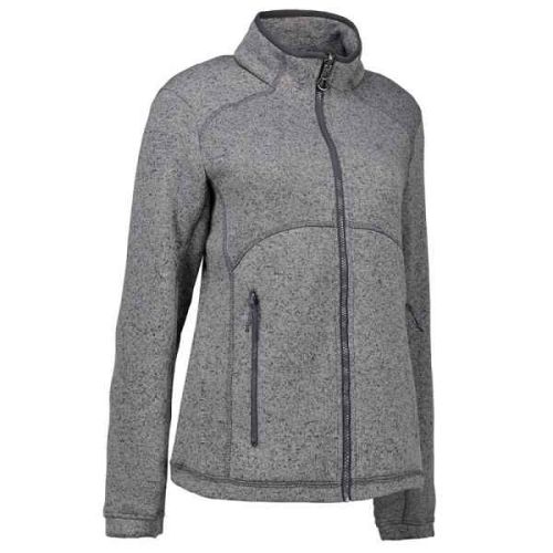 Fleece - Køb Zip'n'Mix melange fleece ID0848