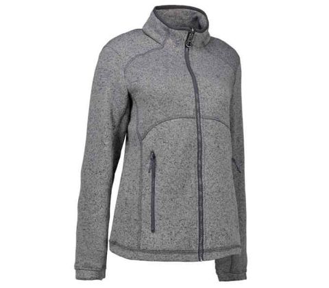 Fleece - Køb Zip'n'Mix melange fleece ID0848