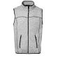 Vest - Strikfleece vest 299 kr.