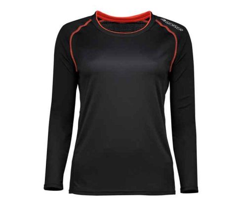 Løbetøj  - langærmet løbe t-shirt dame.