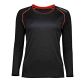 Løbetøj  - langærmet løbe t-shirt dame.