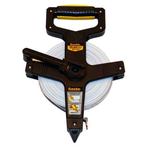 Målebånd . KAMELON Åbent Glasfiber målebånd, 30m 