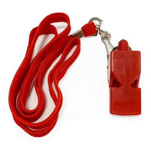 Whistle Plastic Classic With Lanyard