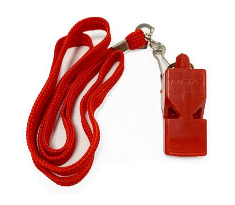 Whistle Plastic Classic With Lanyard